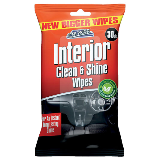 Interior Clean and Shine Wipes