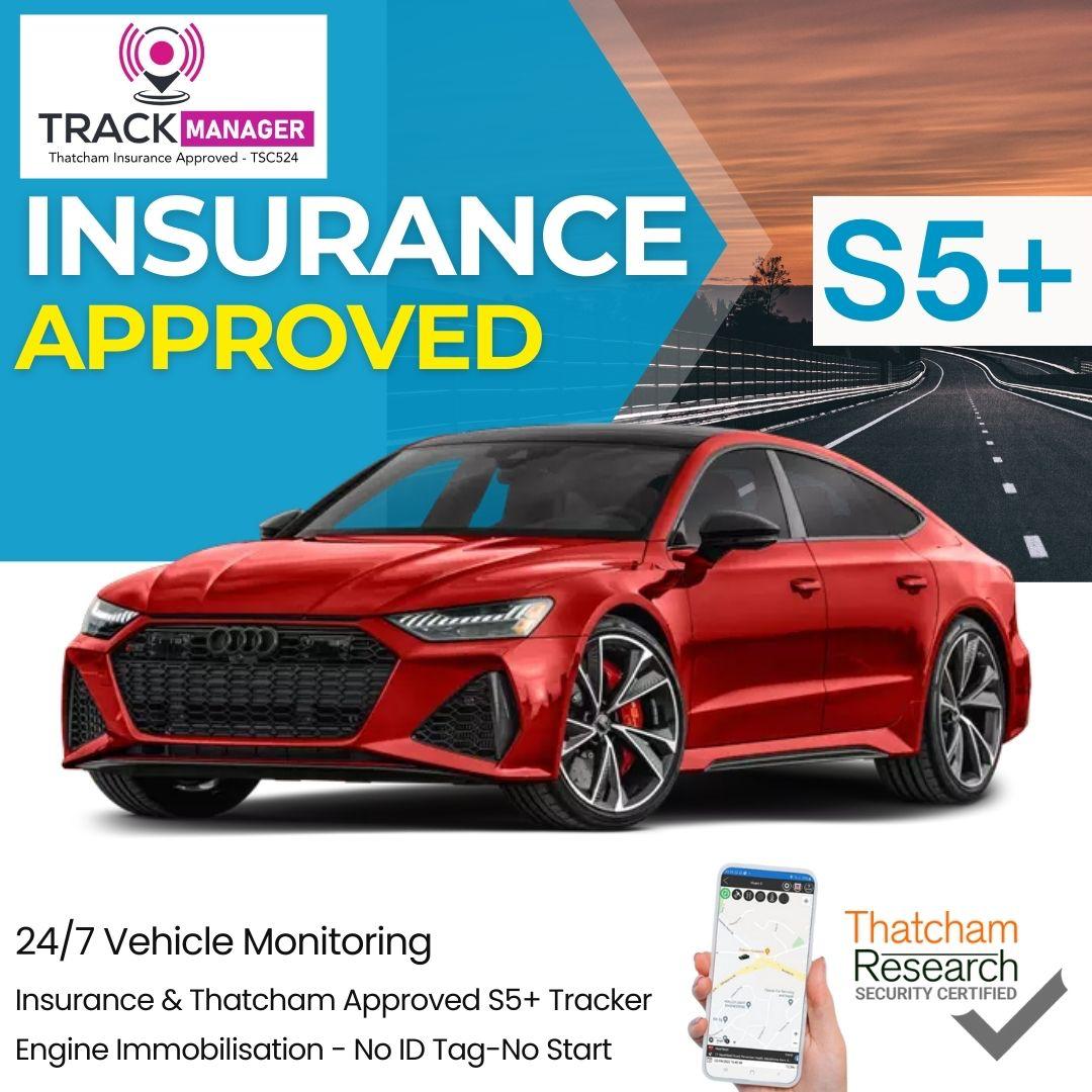 S5+ Insurance Approved Vehicle Tracker