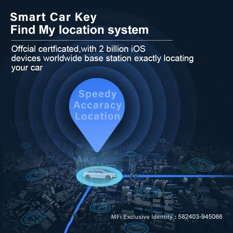 Car OBD Tracker With Find My APP for Apple GPS Locator Vehicle Anti-lost Tracking Device Free App Monitor.