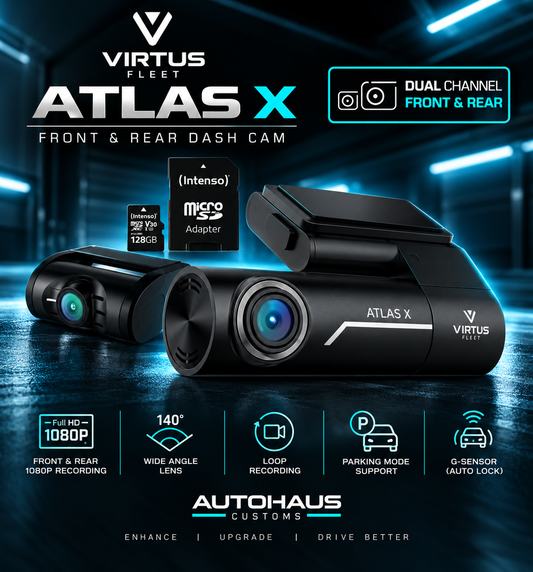 Atlas X 2 Channel Dashcam