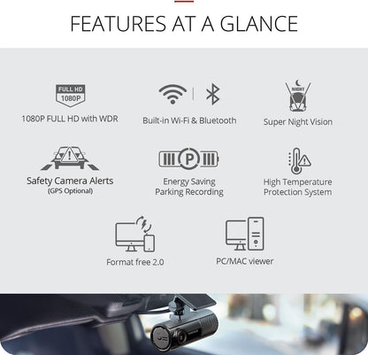 Thinkware Dash Cam F70 PRO Front Only