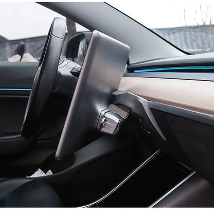 For Tesla Model 3 Model Y 2017-2023 Car Central Control Screen Rotation Bracket Swivel Mount GPS Navigation Holder Accessory