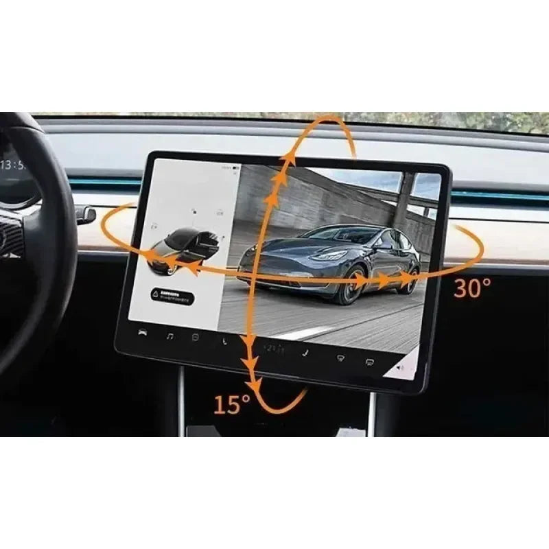 For Tesla Model 3 Model Y 2017-2023 Car Central Control Screen Rotation Bracket Swivel Mount GPS Navigation Holder Accessory