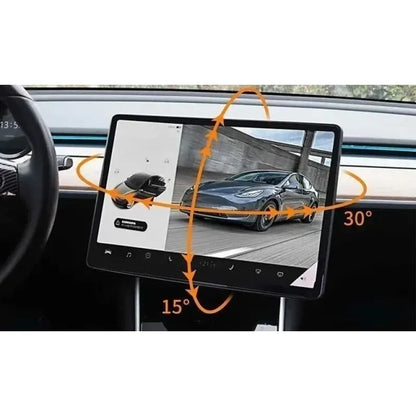 For Tesla Model 3 Model Y 2017-2023 Car Central Control Screen Rotation Bracket Swivel Mount GPS Navigation Holder Accessory