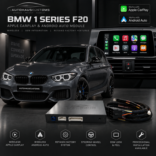 BMW 1 Series (F20, F21,) Apple Carplay and Android Auto Module