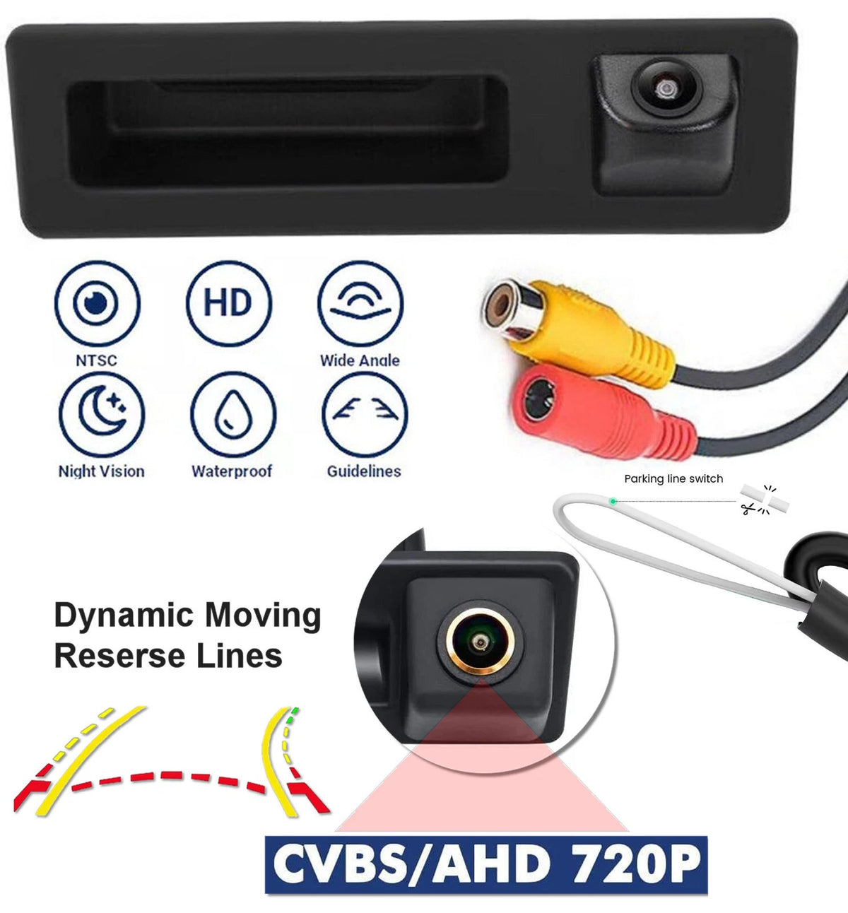 BMW F Generation Reverse Camera
